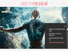 Tablet Screenshot of brethdesign.dk